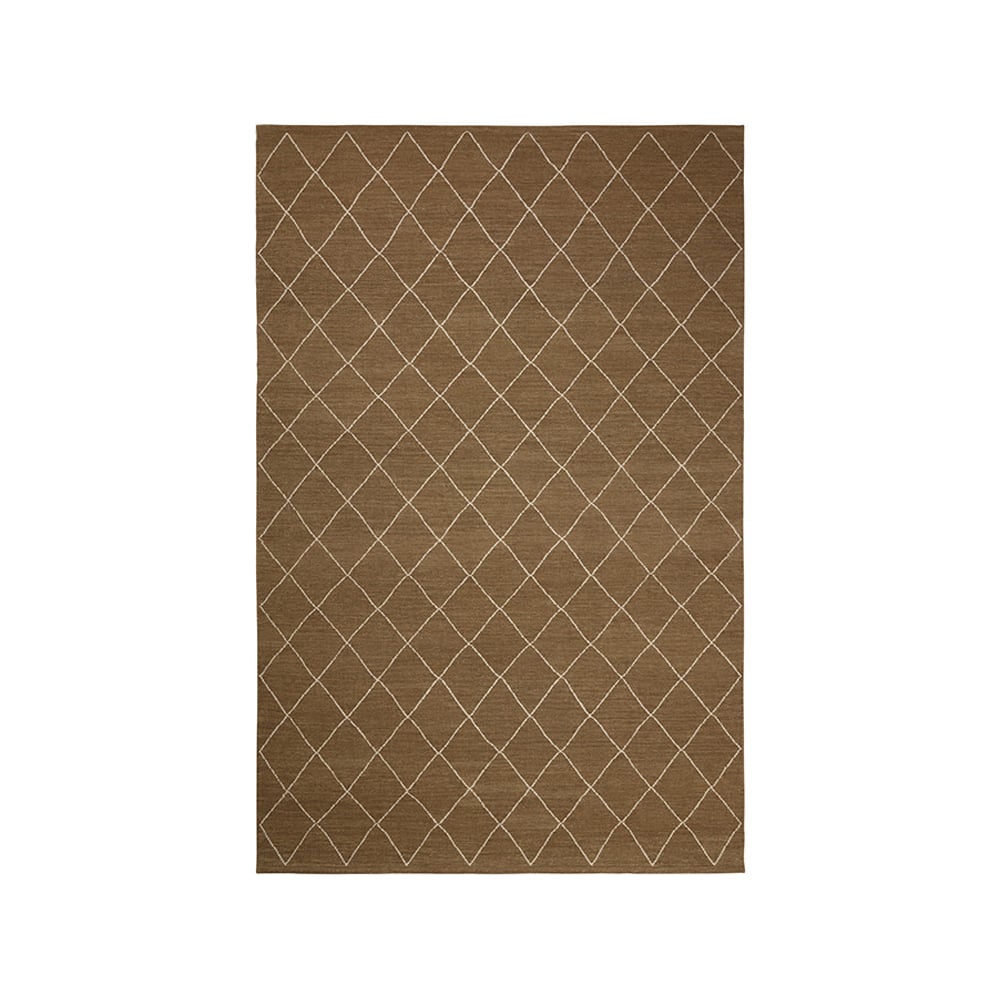 Chhatwal & Jonsson Diamond teppe Mocha/off-white, 230 x 336 cm