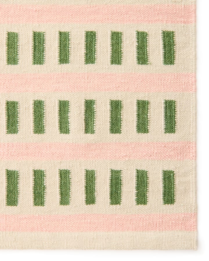 Ladakh ullteppe, Offwhite-green-pink, 180x270cm Chhatwal & Jonsson