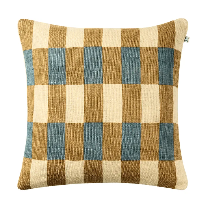 Marari putetrekk - Khaki-Heaven Blue, 50x50 cm - Chhatwal & Jonsson