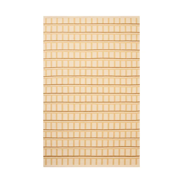 Mysore ullteppe - Off White-Masala Yellow-Yellow, 180x270 cm - Chhatwal & Jonsson