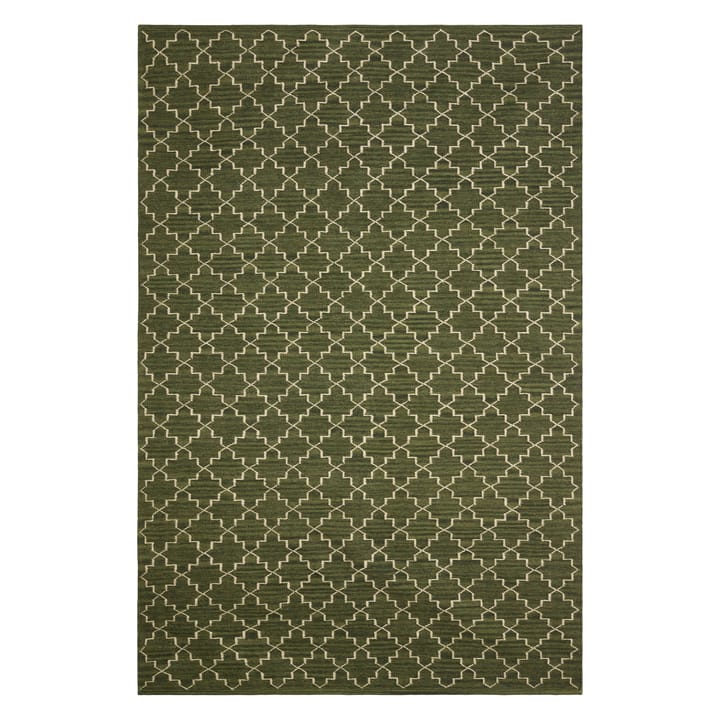 New Geometric gulvteppe 180x272 cm, Green melange- off white Chhatwal & Jonsson