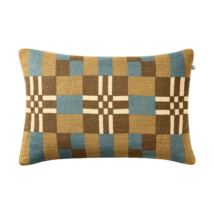 Ravi putetrekk - Khaki-Heaven Blue-Taupe, 40x60 cm - Chhatwal & Jonsson