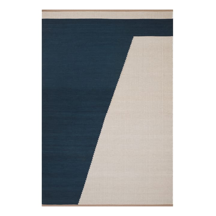 Una ullteppe 180x270 cm, Dark blue-beige-off white Chhatwal & Jonsson