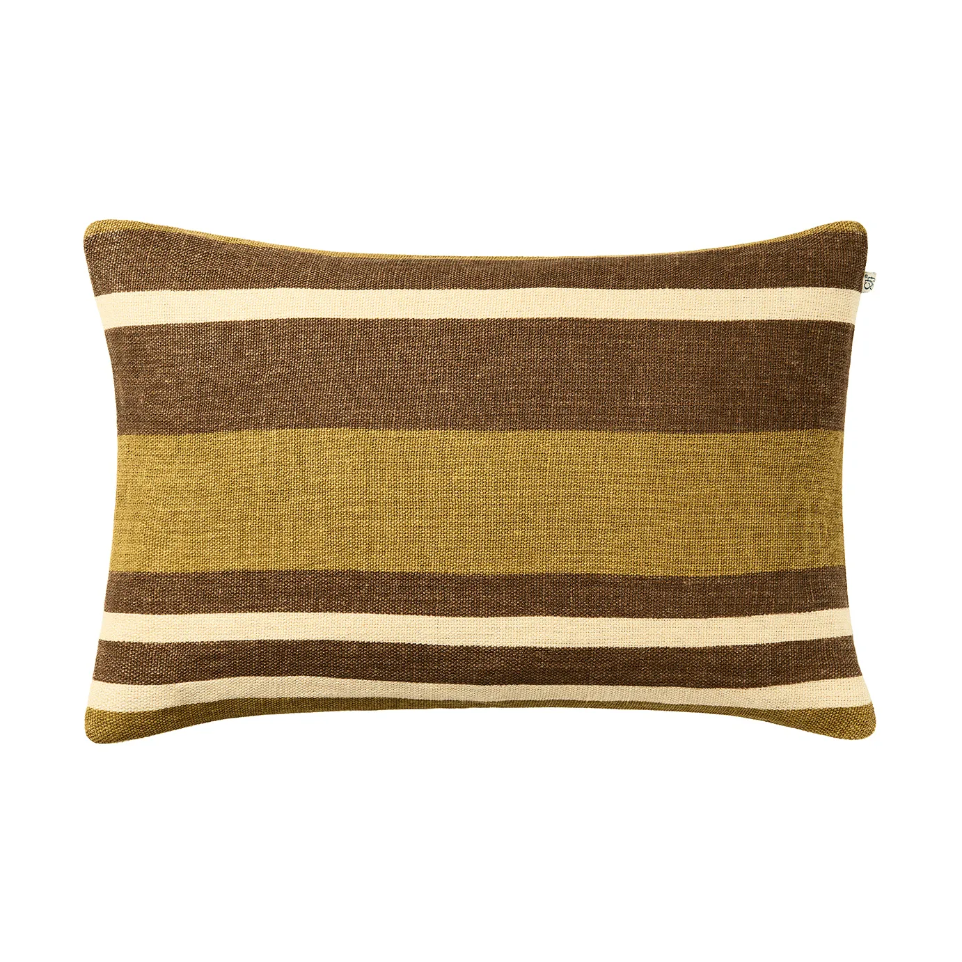 Vera putetrekk, Masala Yellow-Taupe, 40x60 cm Chhatwal & Jonsson