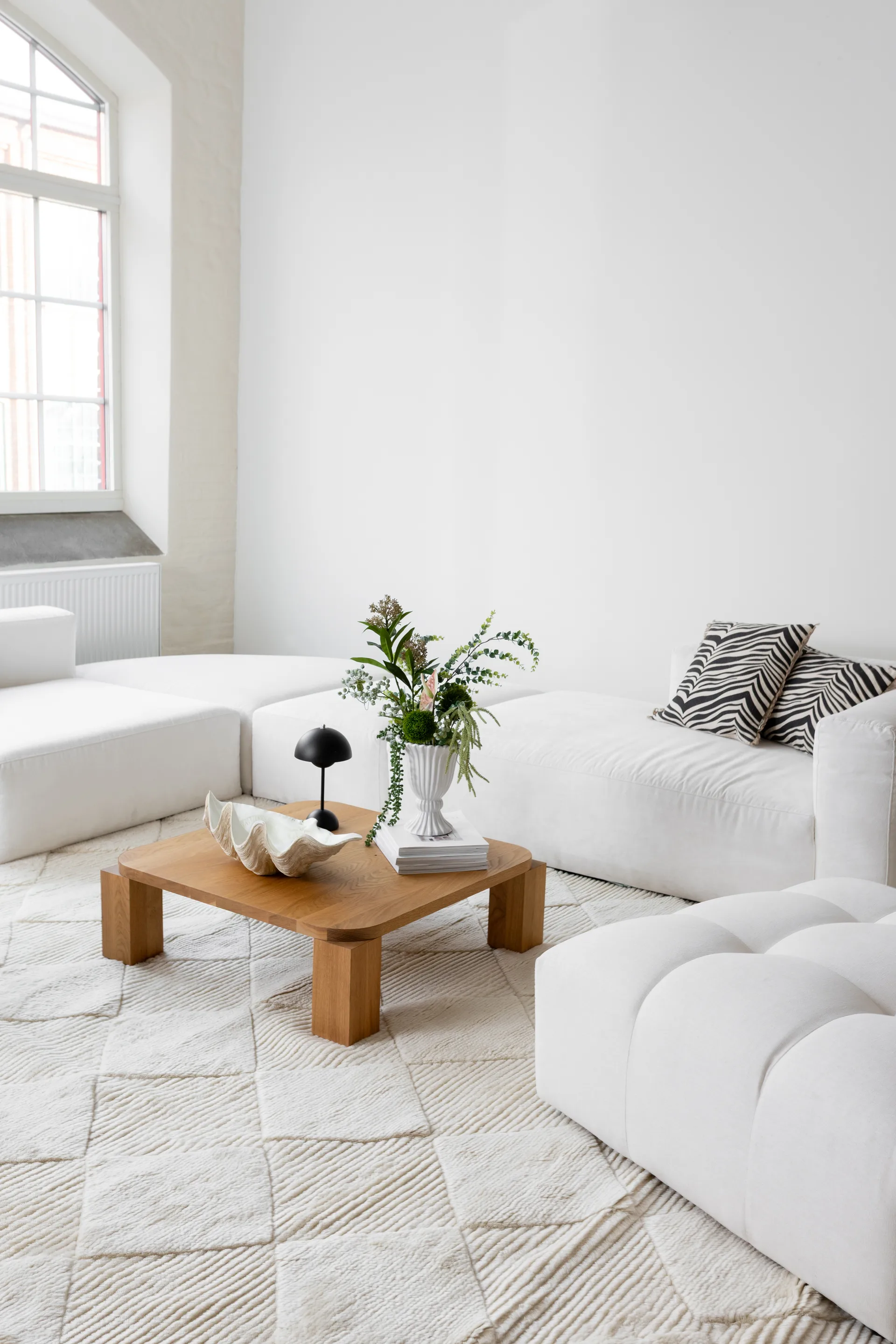 Berber teppe, Ivory, 170x230 cm Classic Collection