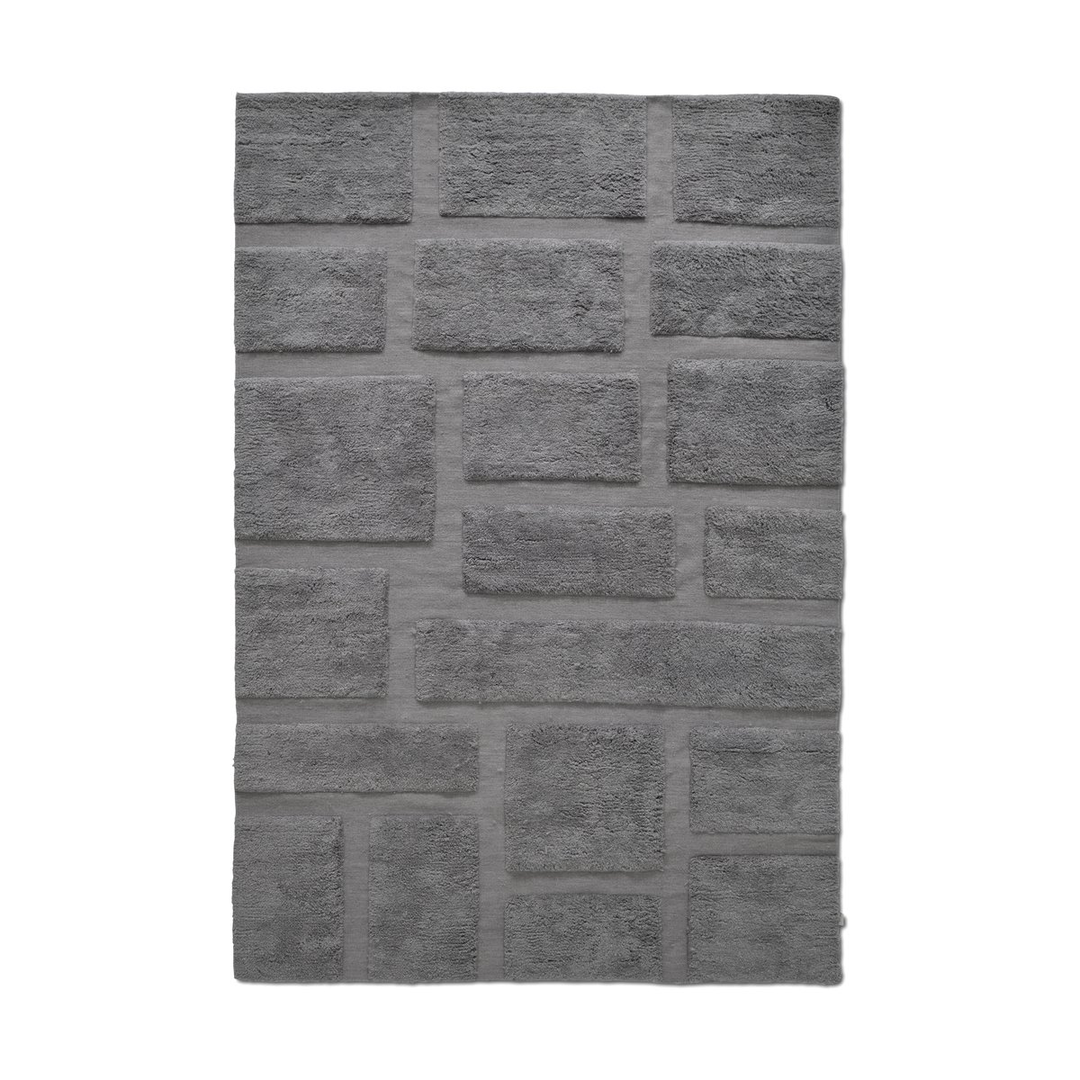 Classic Collection Bricks ullteppe 200 x 300 cm Grå
