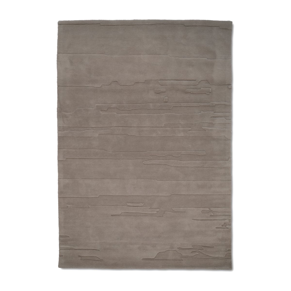 Classic Collection Carved ullteppe 200 x 300 cm Sølv