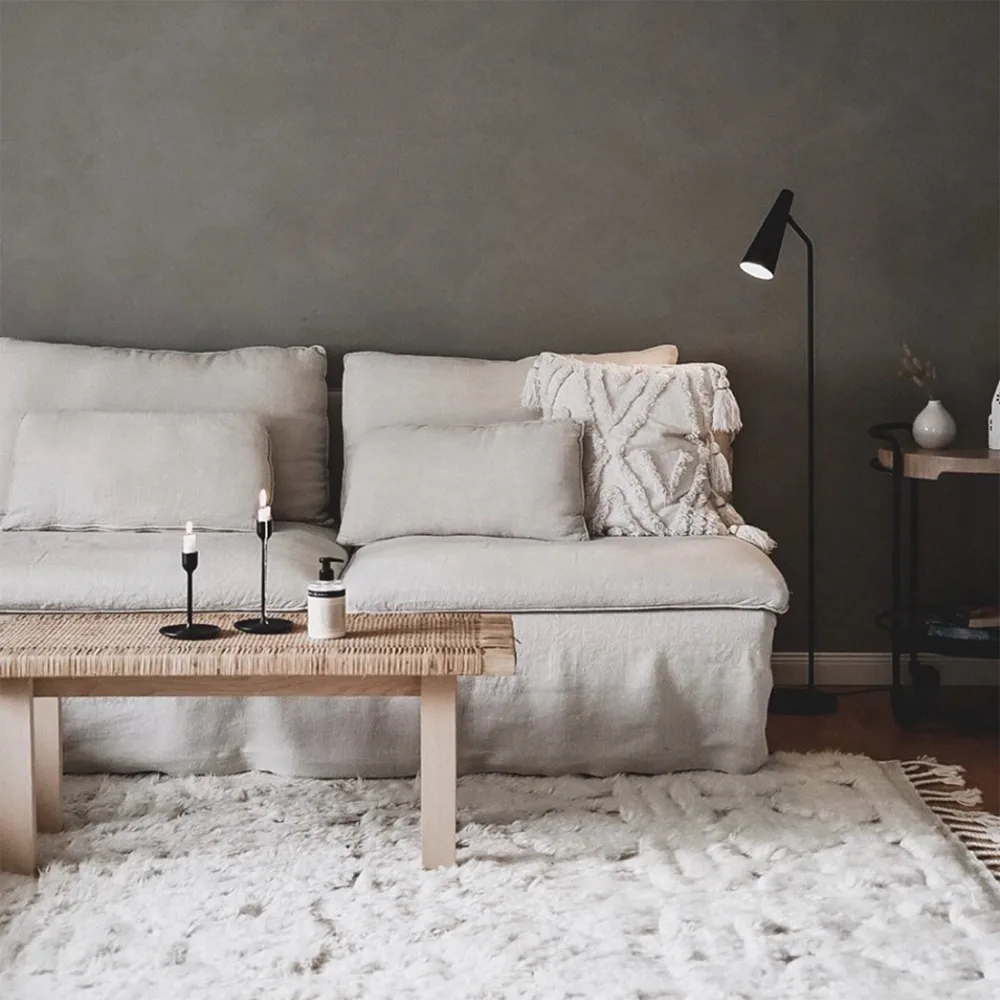 Casablanca teppe, Hvit, 170 x 230 cm Classic Collection