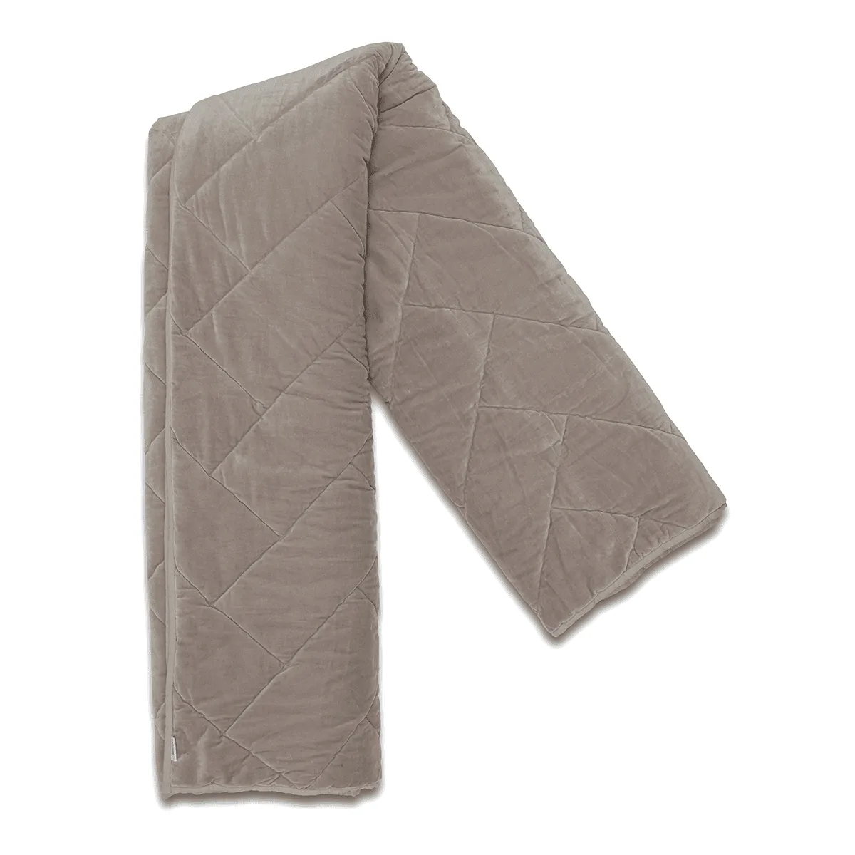 Chevron sengeteppe 260x260 cm, Morning Dove Classic Collection