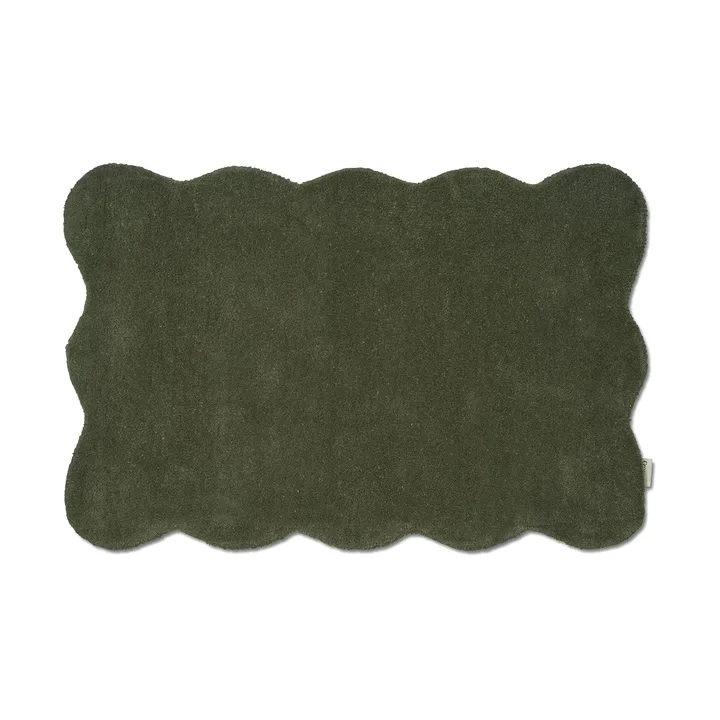 Clam dørmatte 60x90 cm - Green - Classic Collection