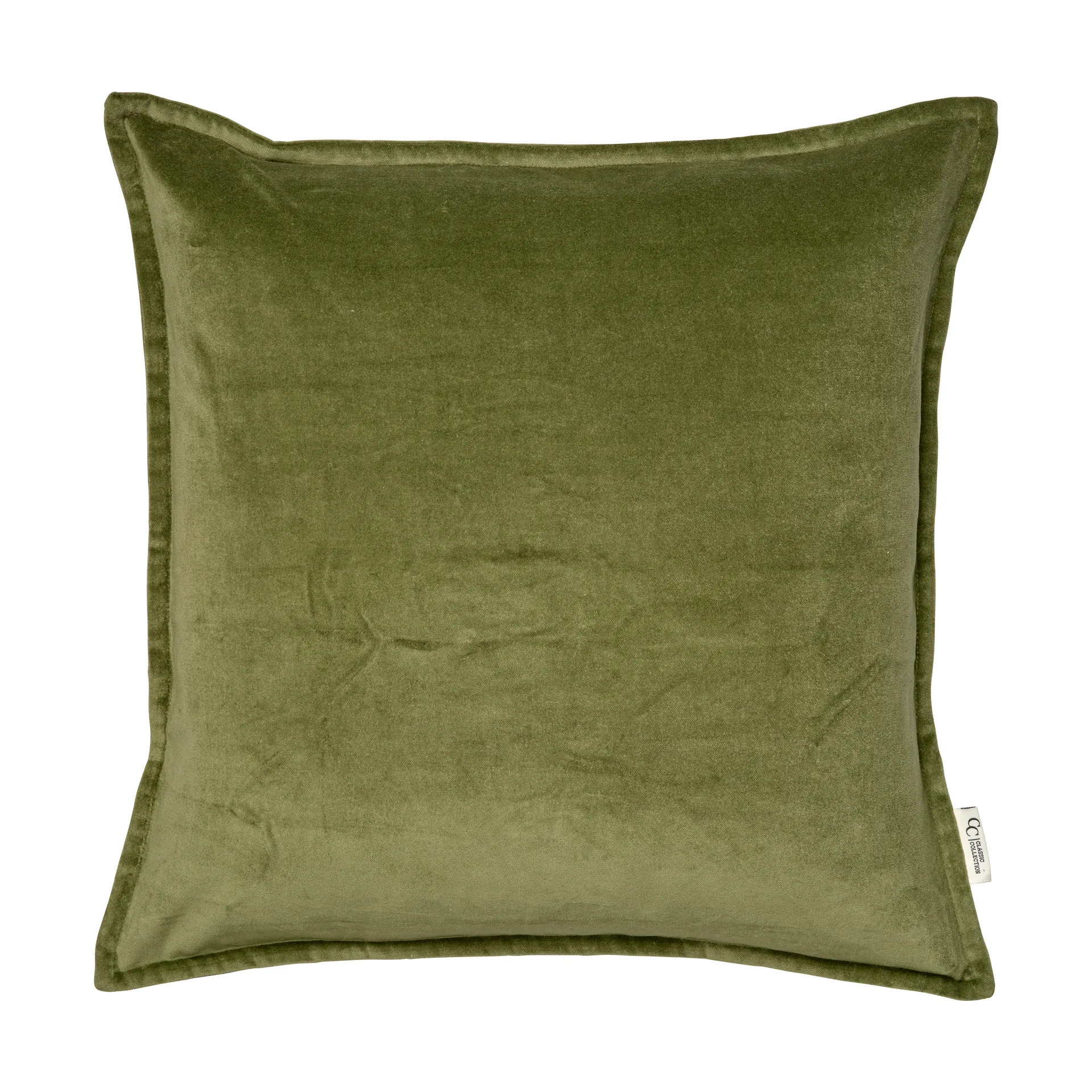 Classic Velvet putetrekk 50x50 cm, Green Classic Collection