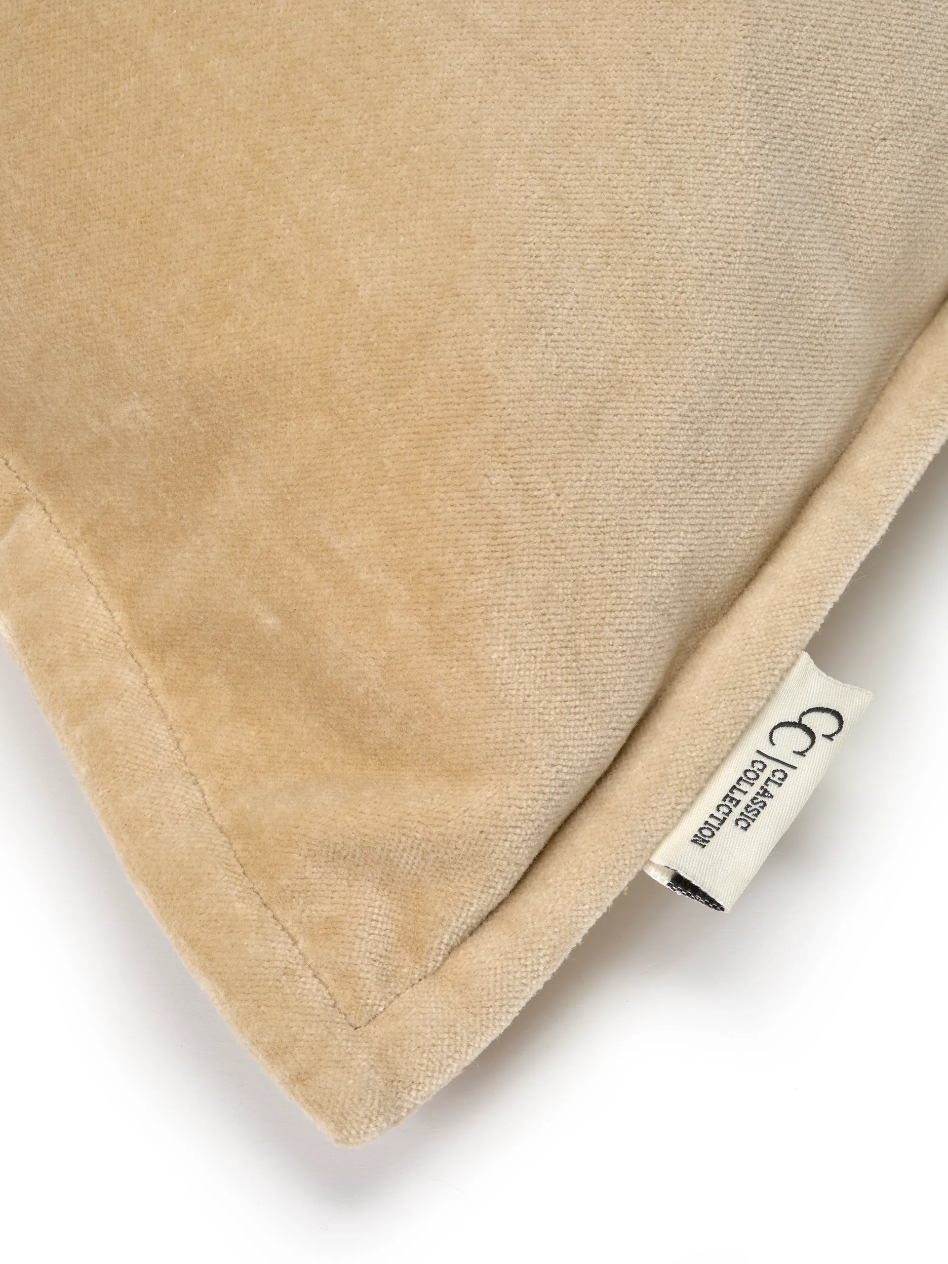 Classic Velvet putetrekk 50x50 cm, Sand Classic Collection