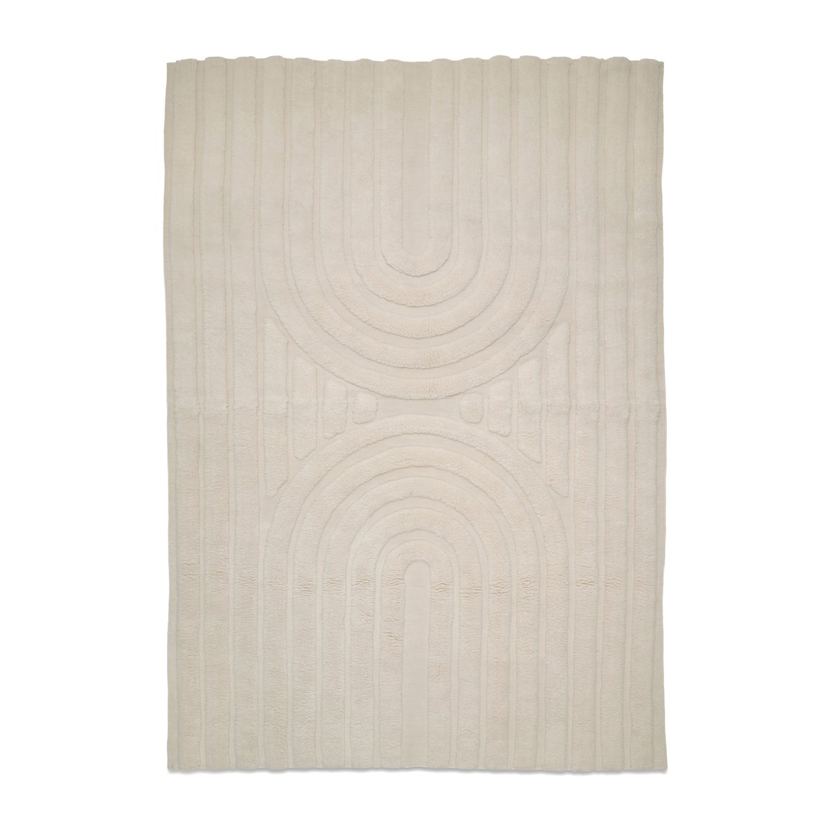 Curve teppe ivory