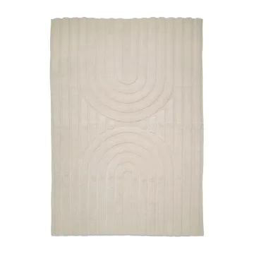 Curve ullteppe 250x350 cm - Ivory - Classic Collection