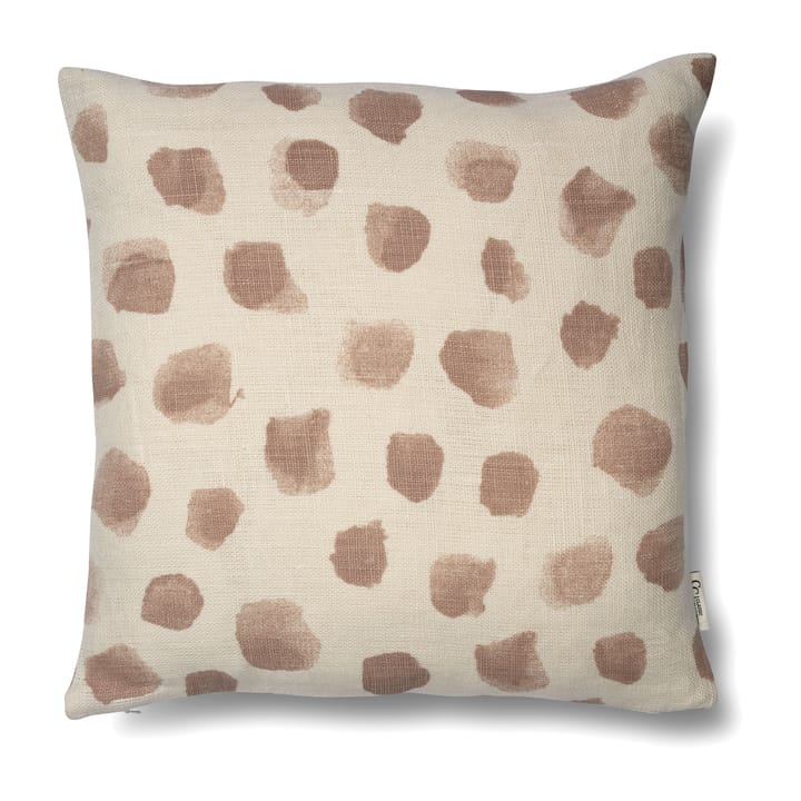 Dotty putetrekk 50 x 50 cm - Hvit-bark - Classic Collection