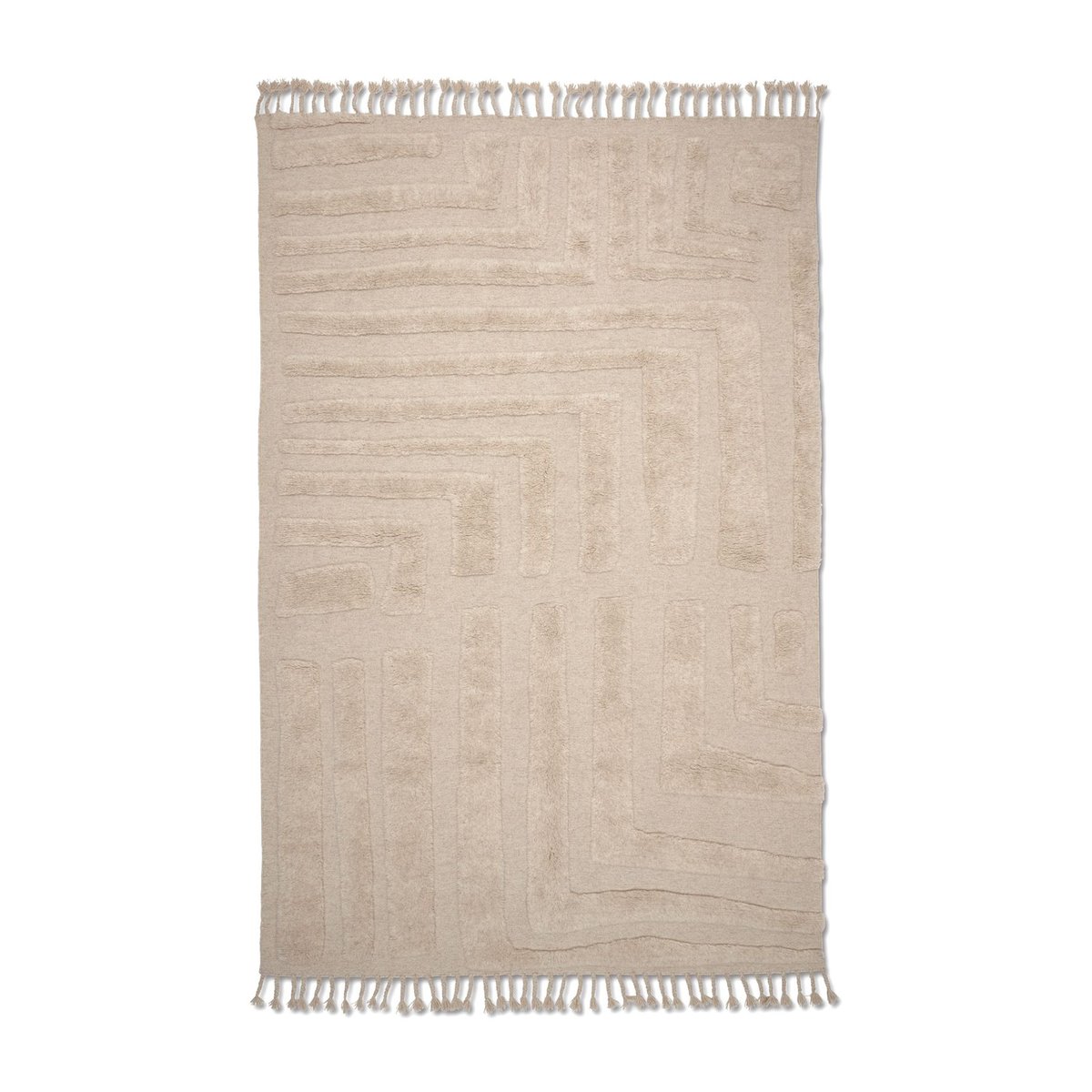 Classic Collection Field ullteppe 170x230 cm Natural Beige