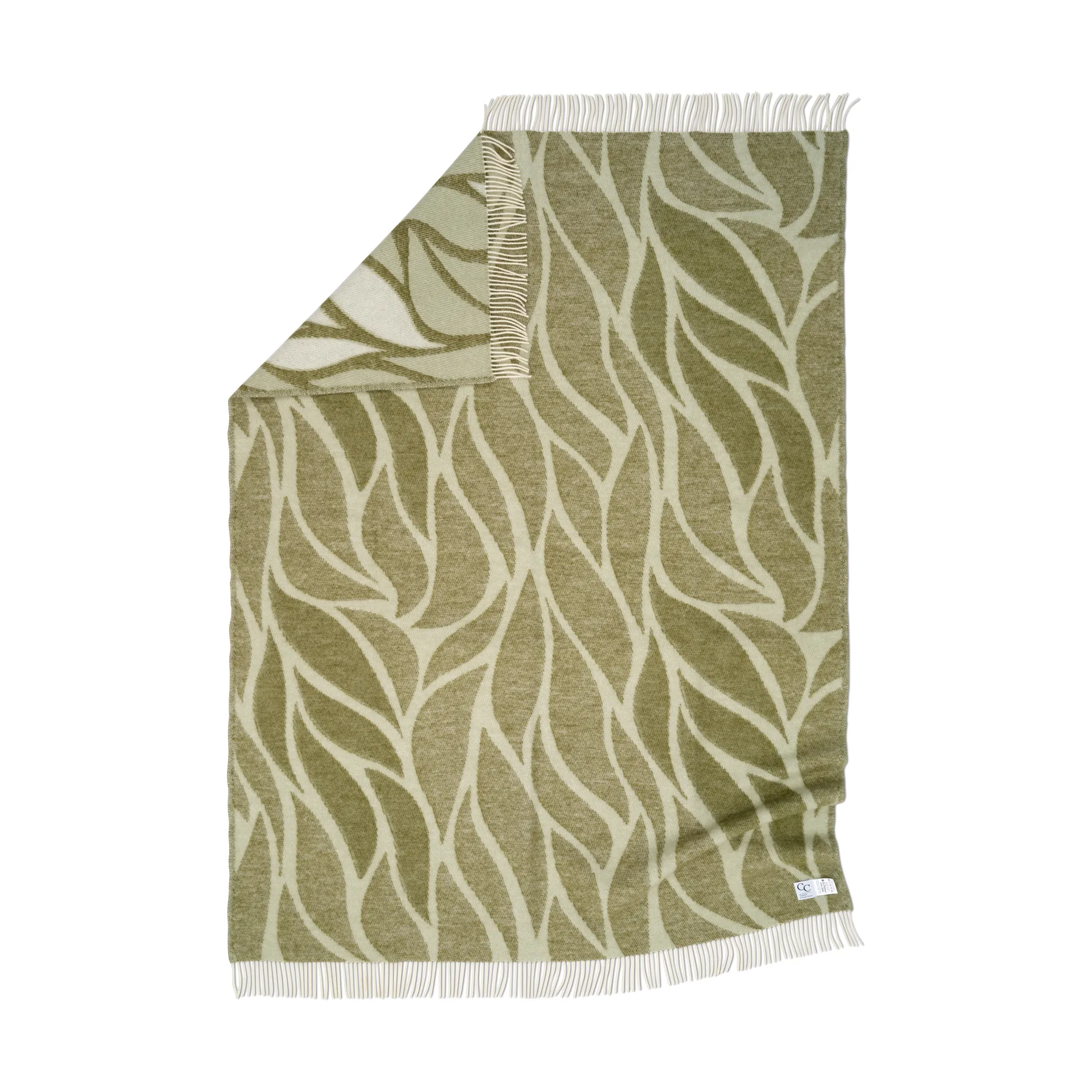 Folia pledd 130x180 cm, Grønn Classic Collection