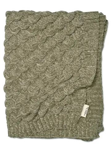 Gems pledd 130x170 cm - Grønn - Classic Collection