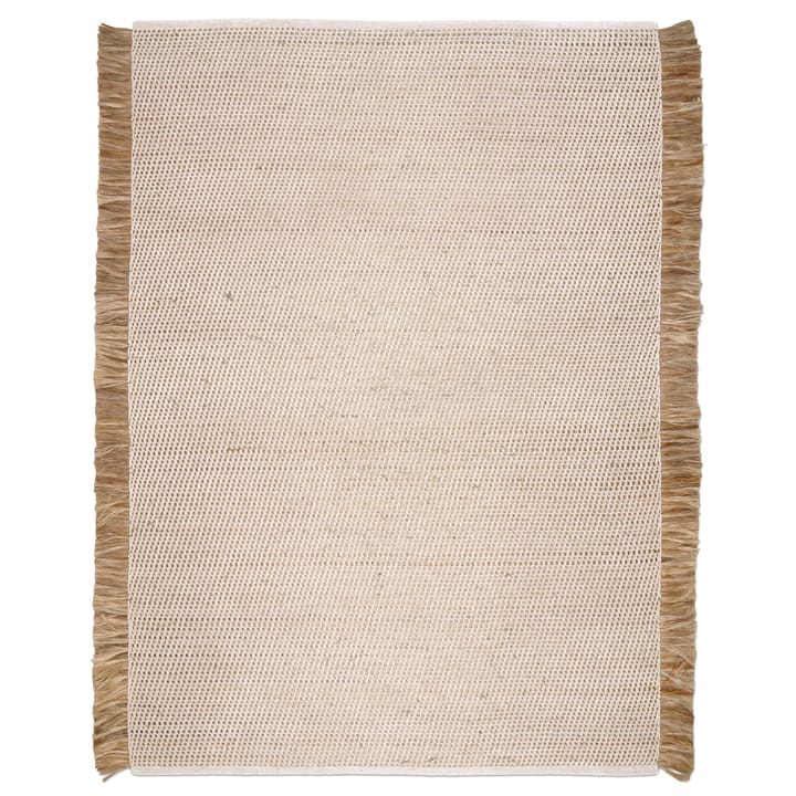 Goa gulvteppe 170x230 cm, Hvit-Jute Classic Collection