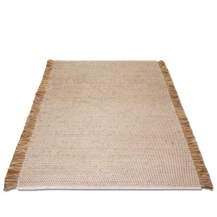 Goa gulvteppe 170x230 cm, Hvit-Jute Classic Collection