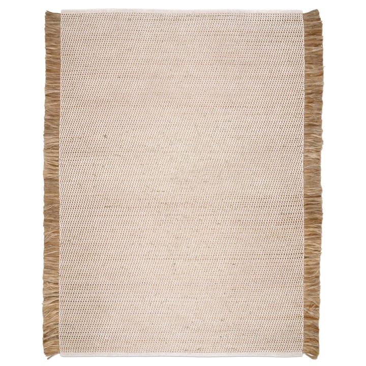 Goa gulvteppe 250x350 cm - Hvit-Jute - Classic Collection