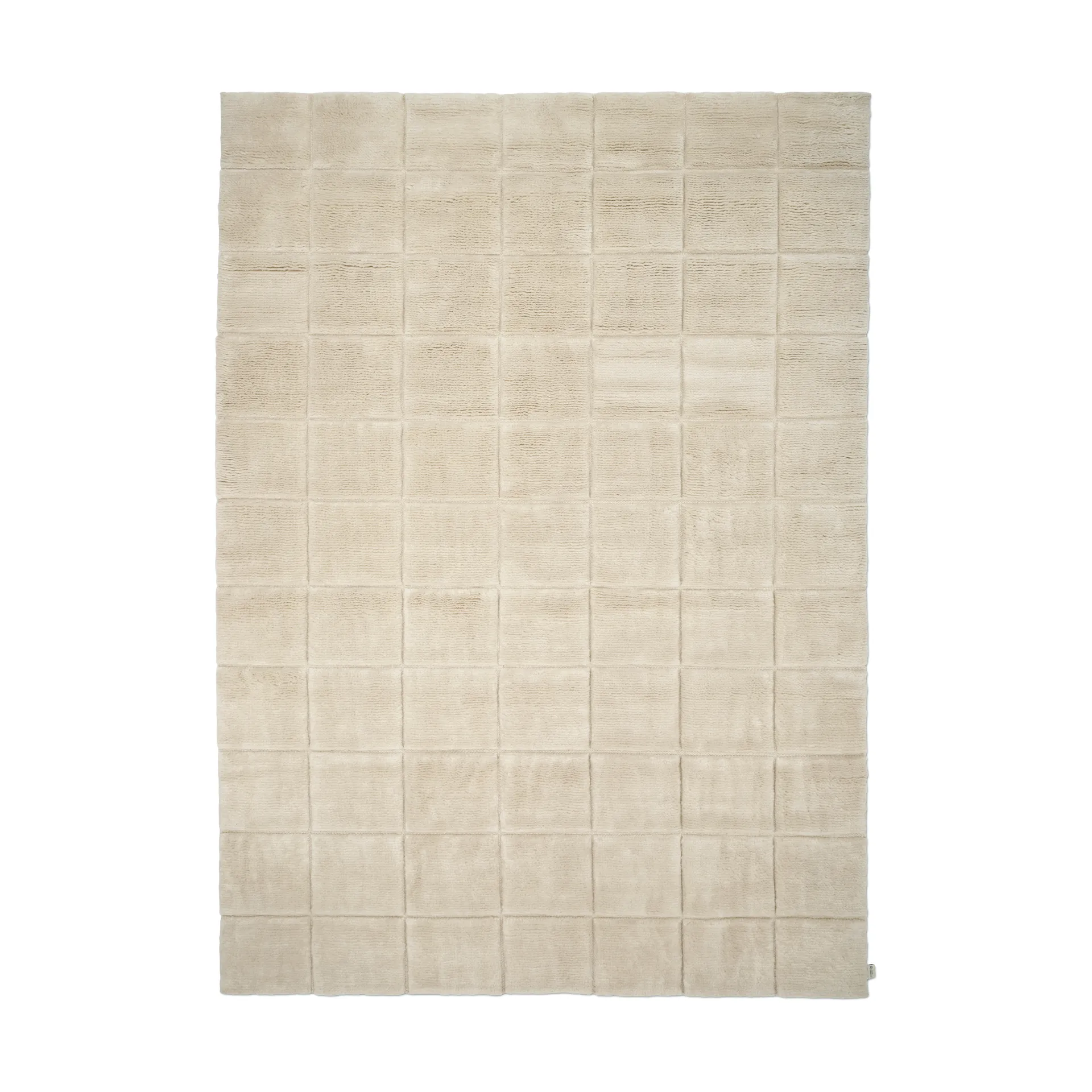 Grid teppe, Ivory, 170x230 cm Classic Collection