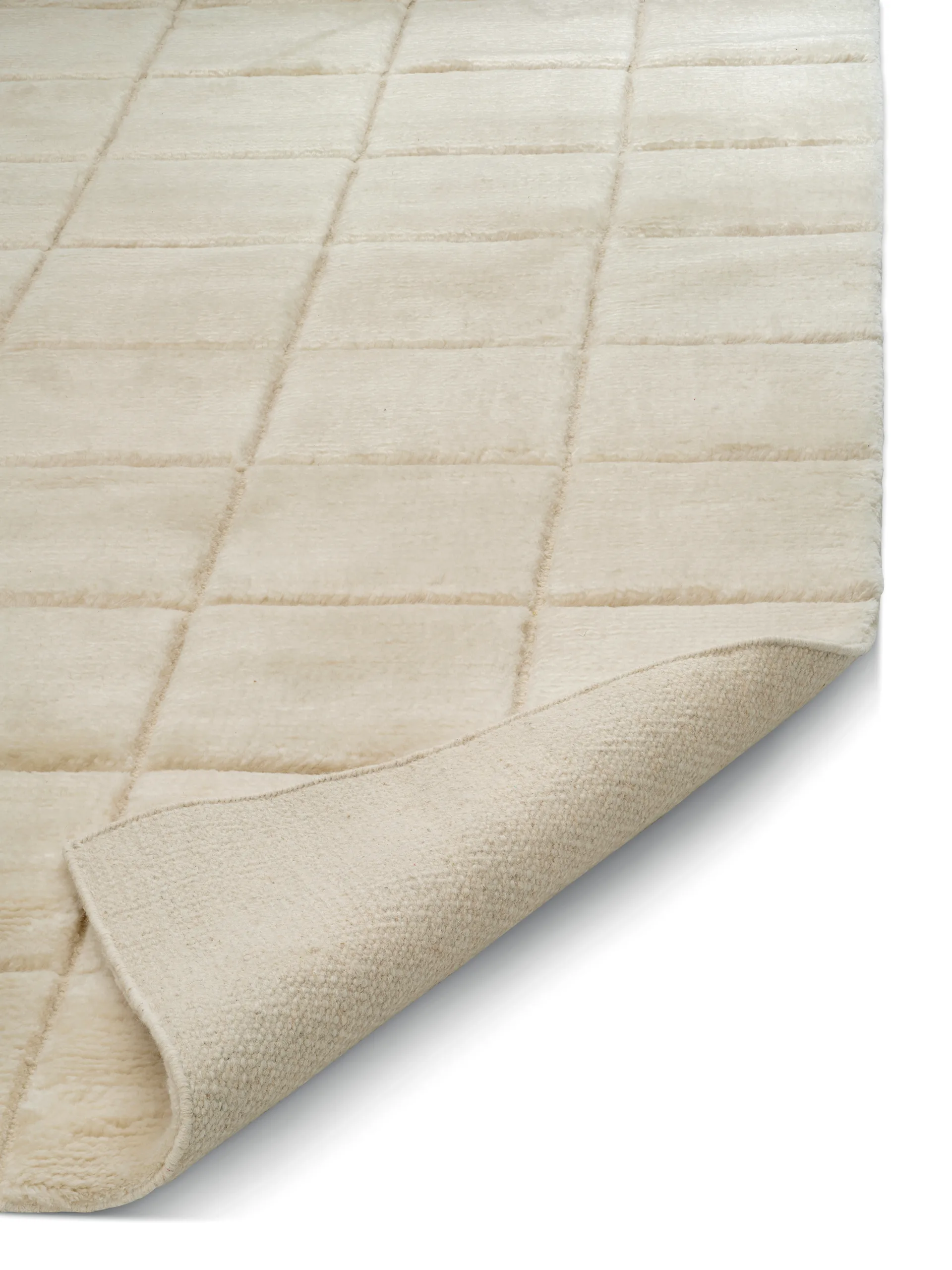 Grid teppe, Ivory, 200x300 cm Classic Collection