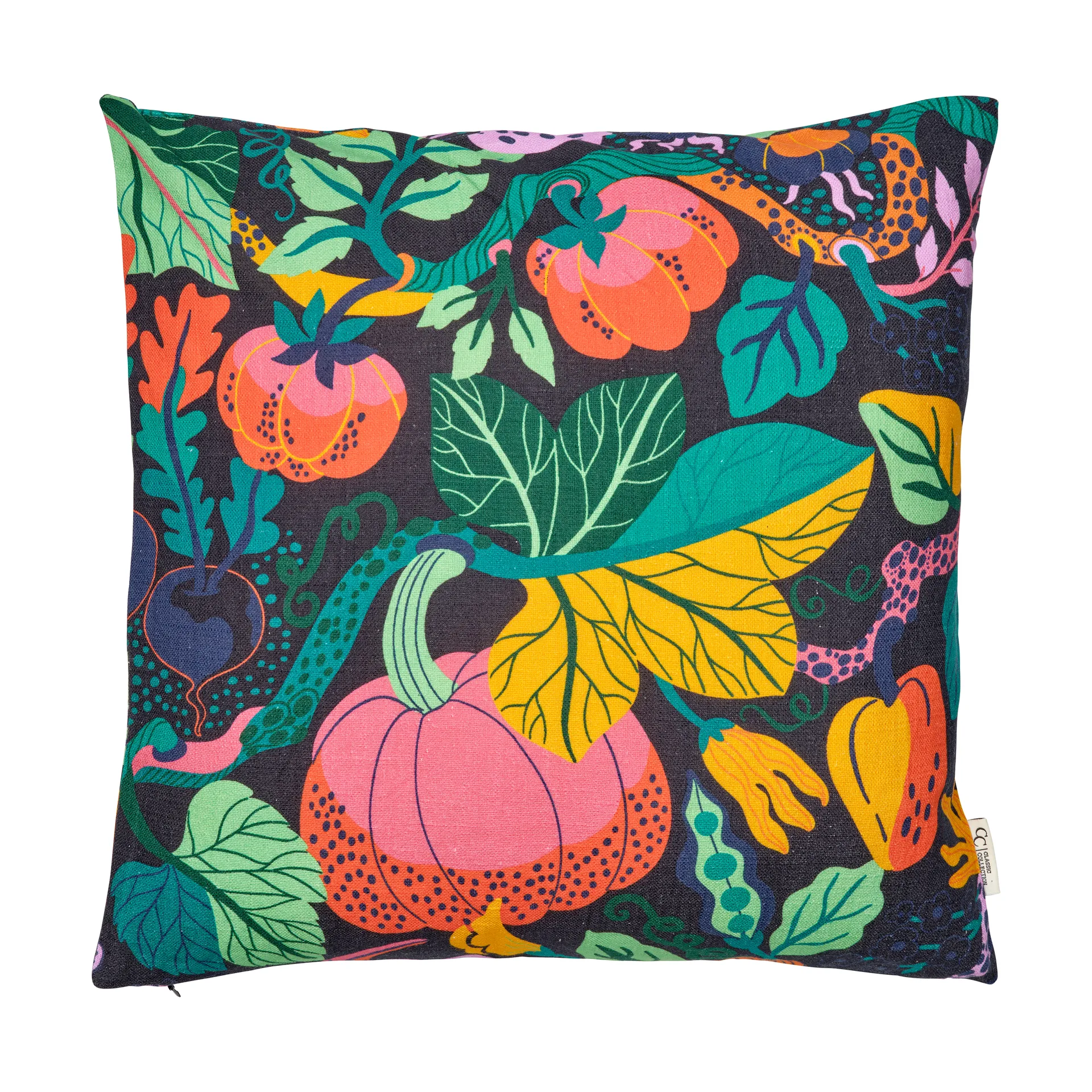 Heritage Garden putetrekk 50x50 cm, Svart Classic Collection