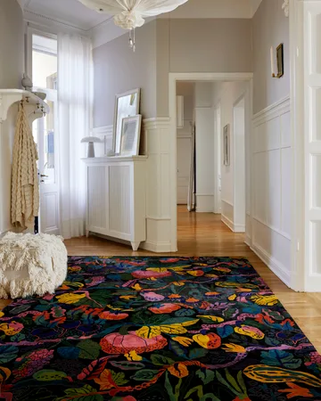 Heritage Garden teppe - Charcoal-multi, 250x350 cm - Classic Collection