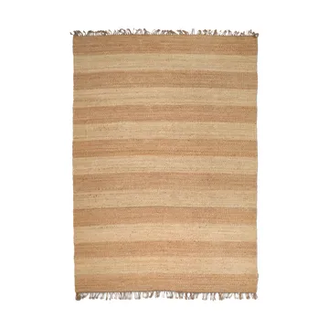 Jute Stripes teppe - Natural jute, 250x350 cm - Classic Collection
