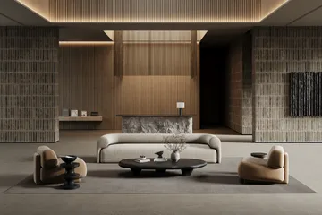 Lobby teppe med kantsøm - Grå, 300x400 cm - Classic Collection