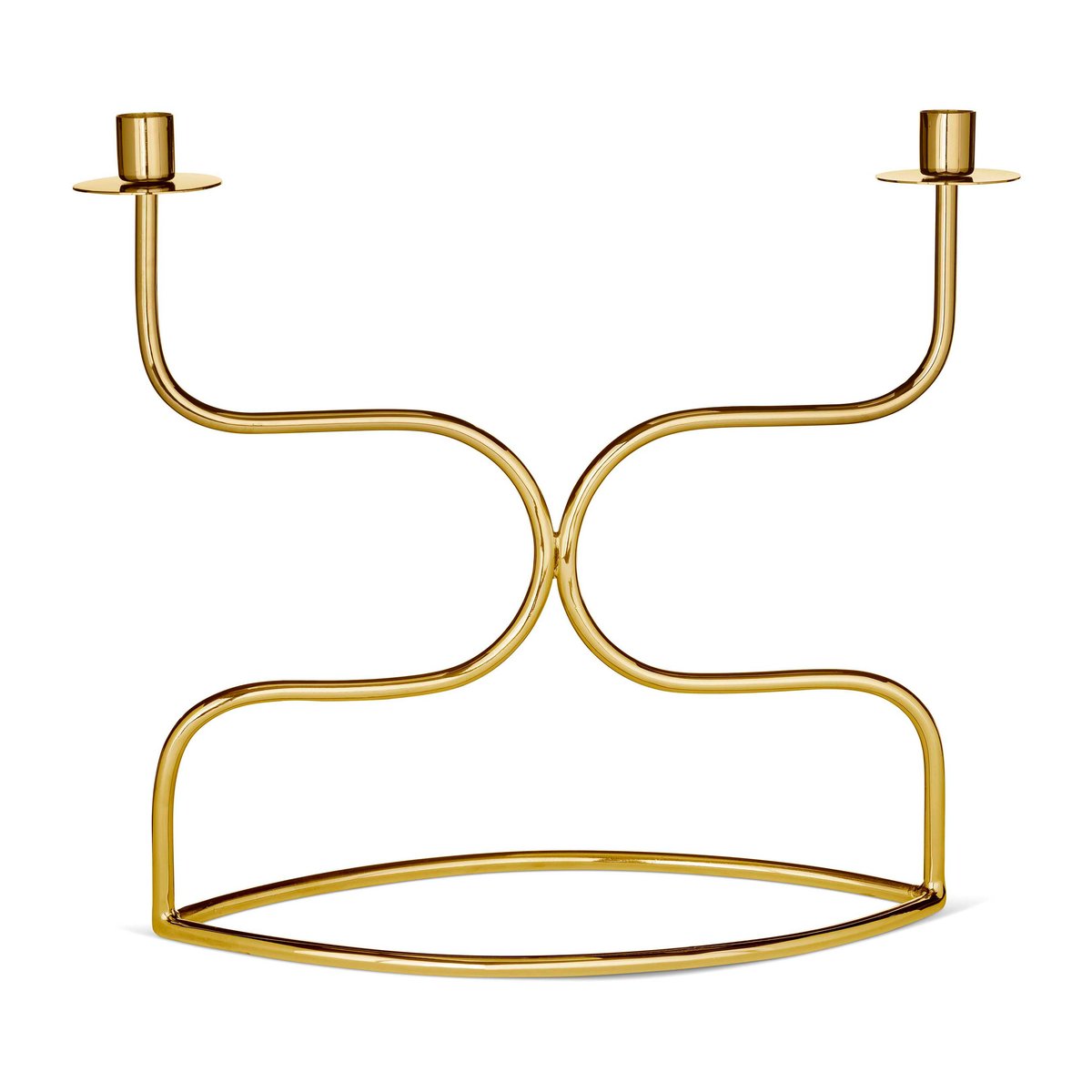 Classic Collection Lysestake candelabra duett Messing