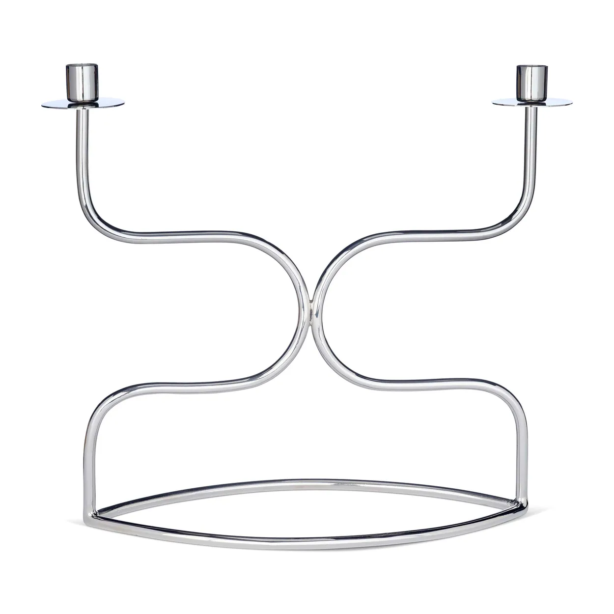 Classic Collection Lysestake candelabra duett Nikkelbelagt messing