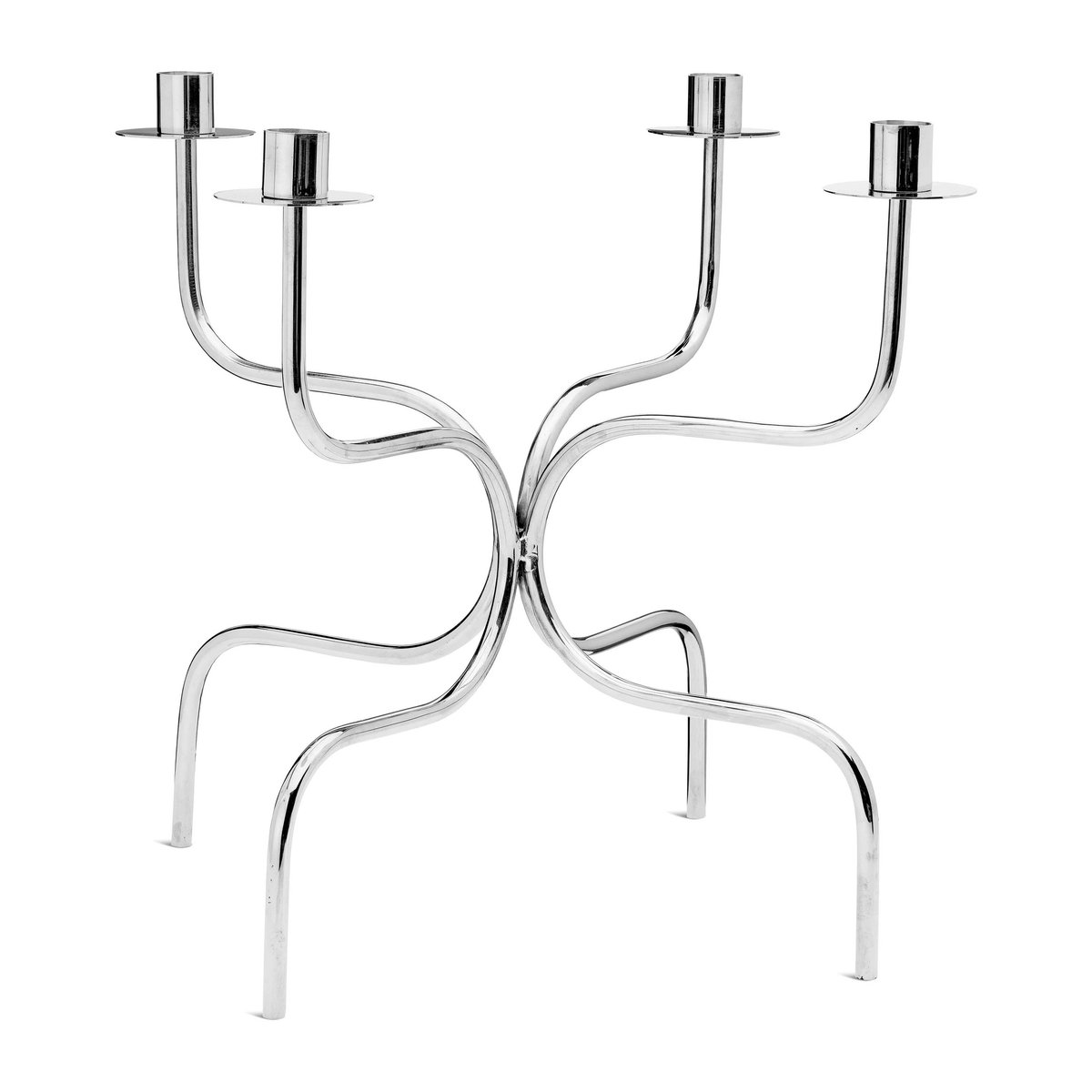 Classic Collection Lysestake candelabra quartet Nikkelbelagt messing
