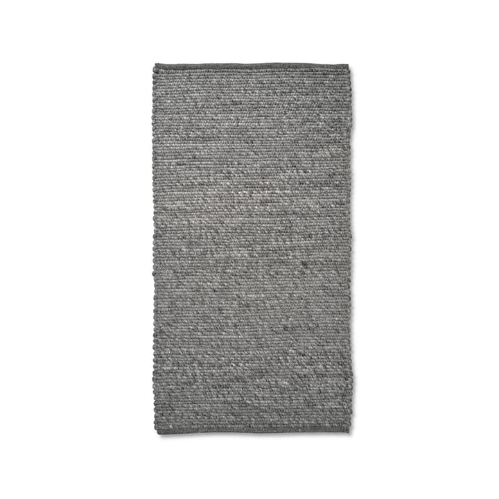 Merino entréteppe, Granitt, 80 x 150 cm Classic Collection