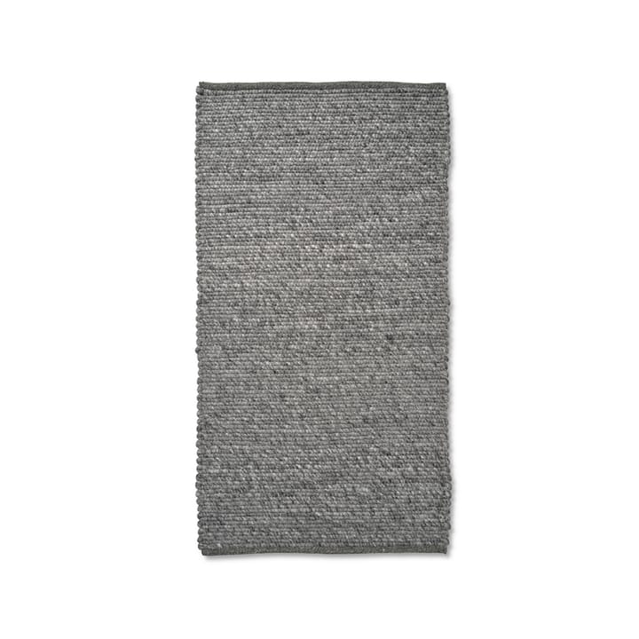 Merino entréteppe, Granitt, 80 x 250 cm Classic Collection