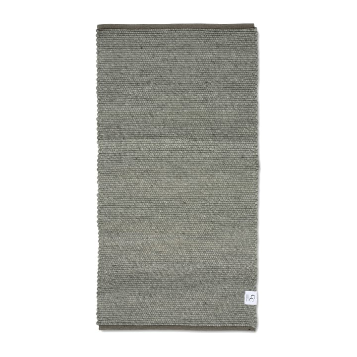 Merino entréteppe, Green, 80 x 150 cm Classic Collection