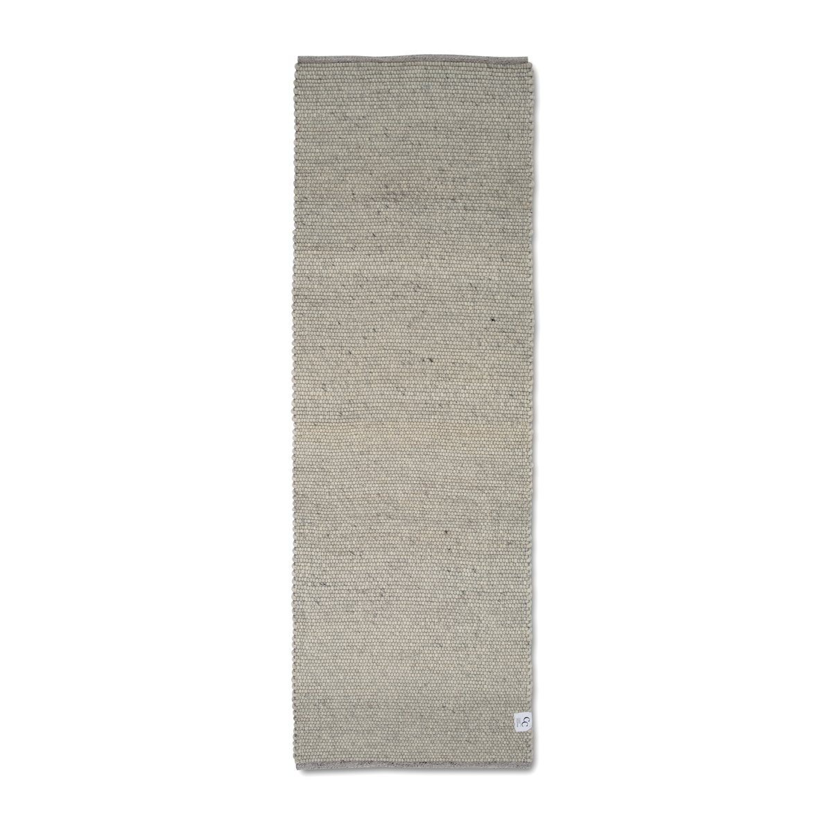 Classic Collection Merino løper Concrete, 80 x 250 cm