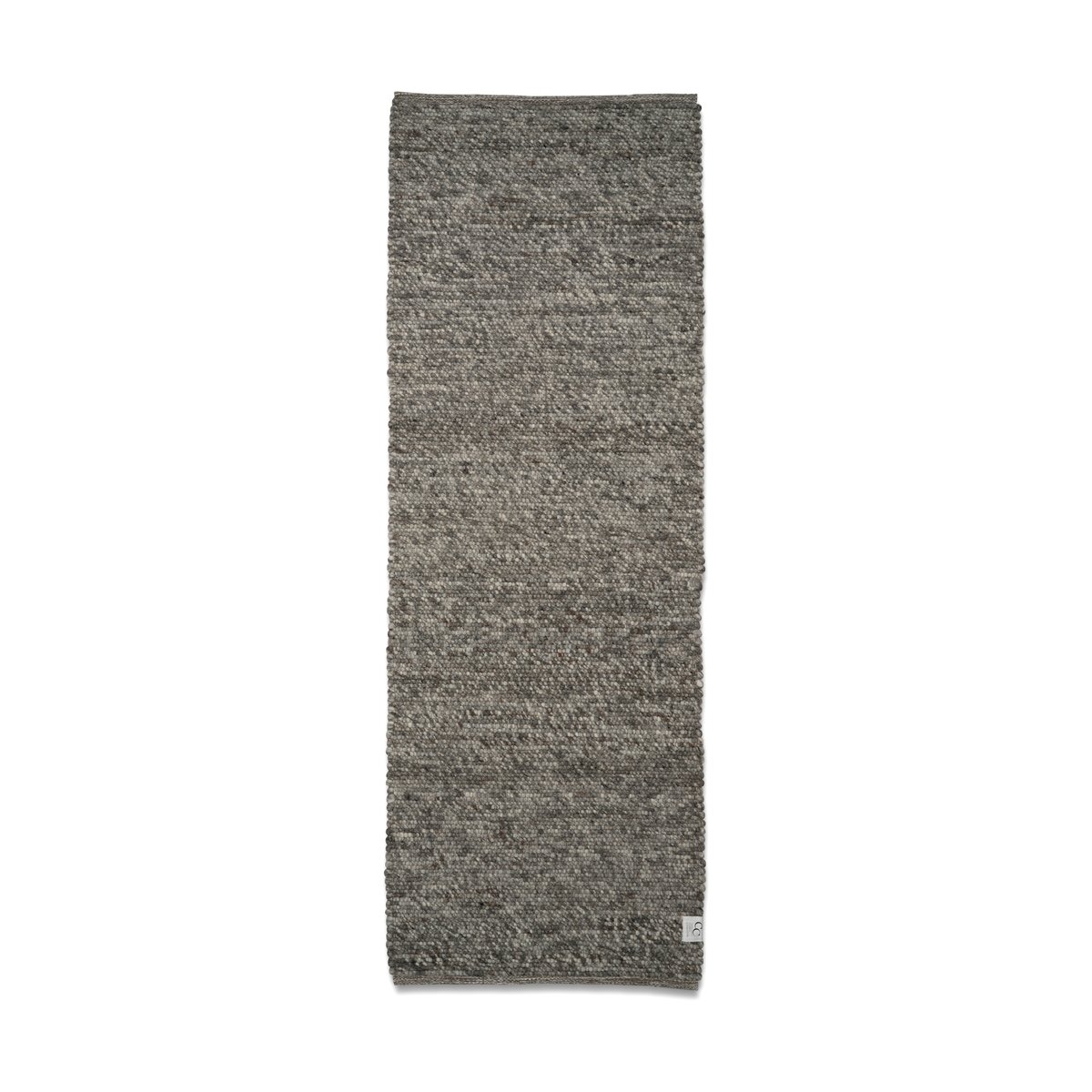 Classic Collection Merino løper Grey, 80x300 cm