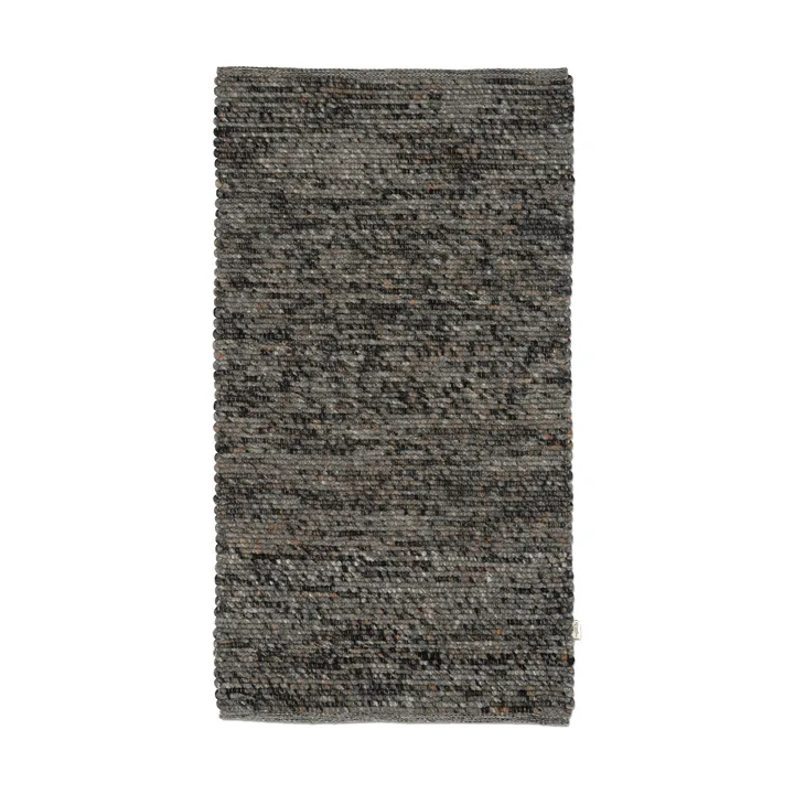 Merino løper - Grey-melange, 80x150 cm - Classic Collection