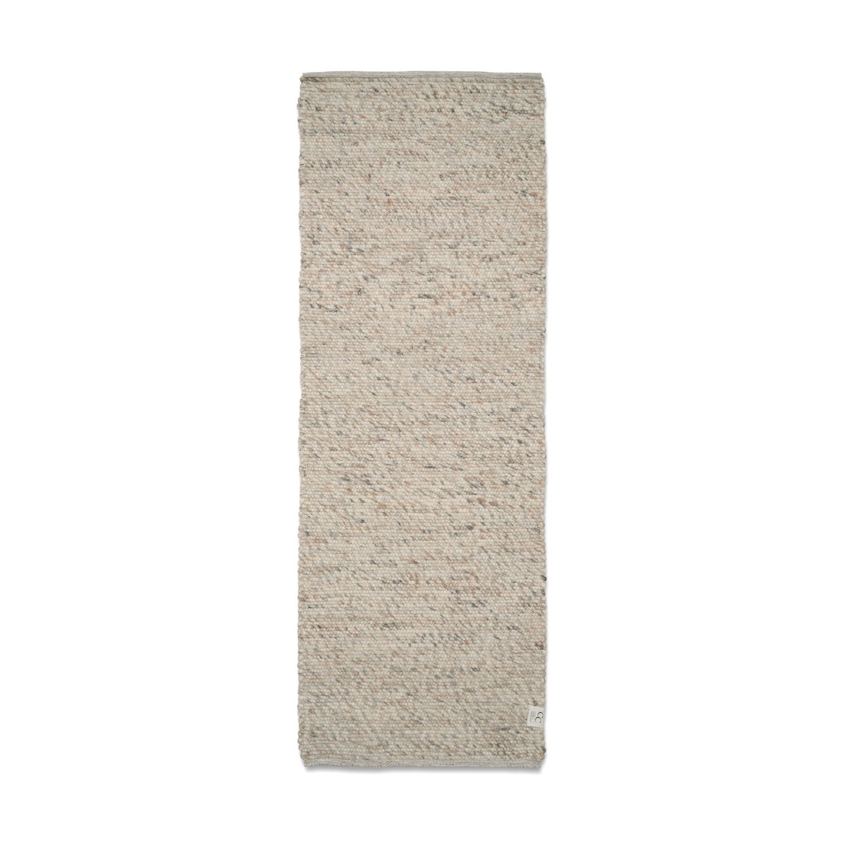 Classic Collection Merino løper Natural-beige, 80x200 cm