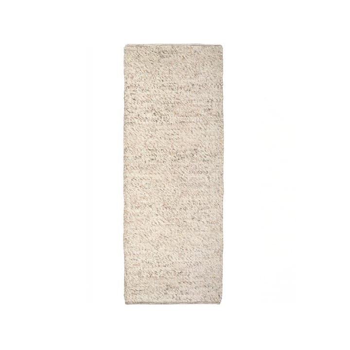 Merino løper - Naturbeige, 80 x 150 cm - Classic Collection