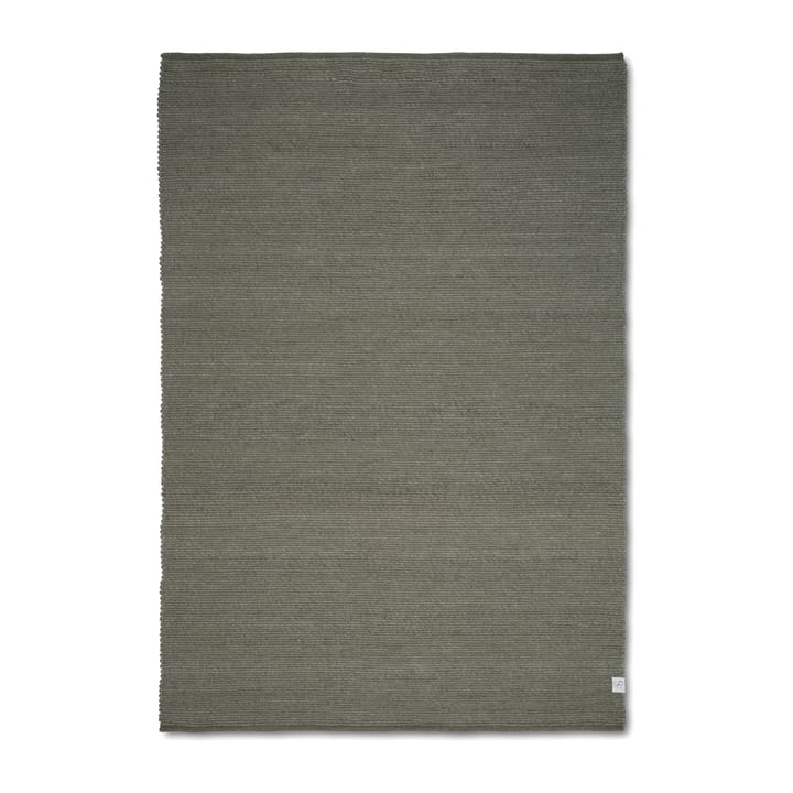 Merino ullteppe 170x230 cm - Mørkegrønn - Classic Collection