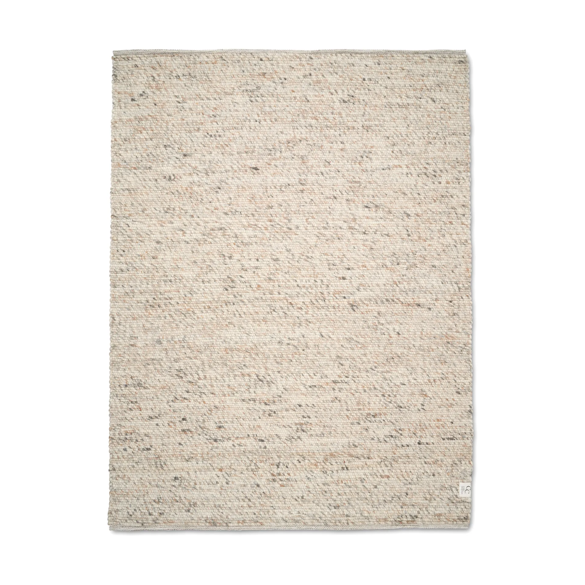 Merino ullteppe 200x300 cm, Naturbeige Classic Collection