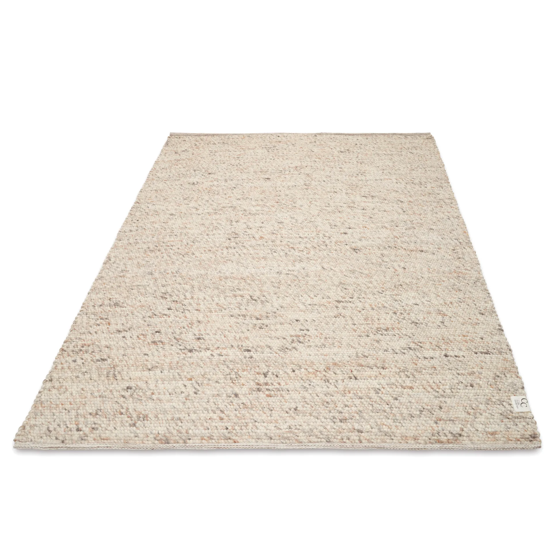 Merino ullteppe 200x300 cm, Naturbeige Classic Collection
