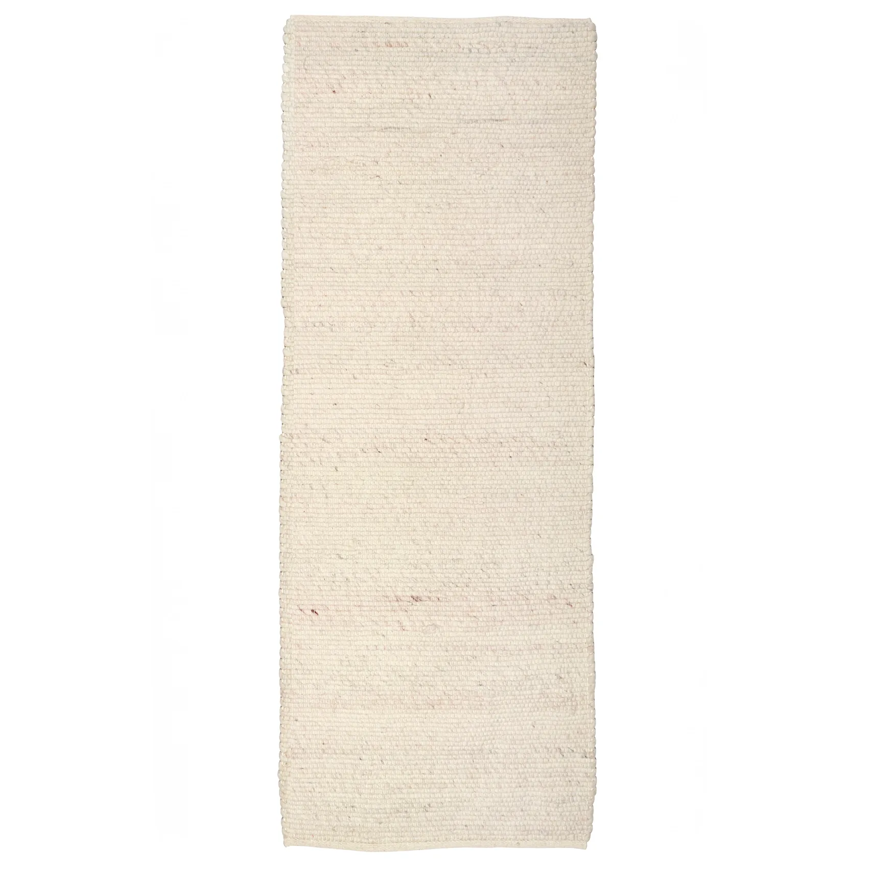 Merino ullteppe 80x250 cm, Hvit Classic Collection