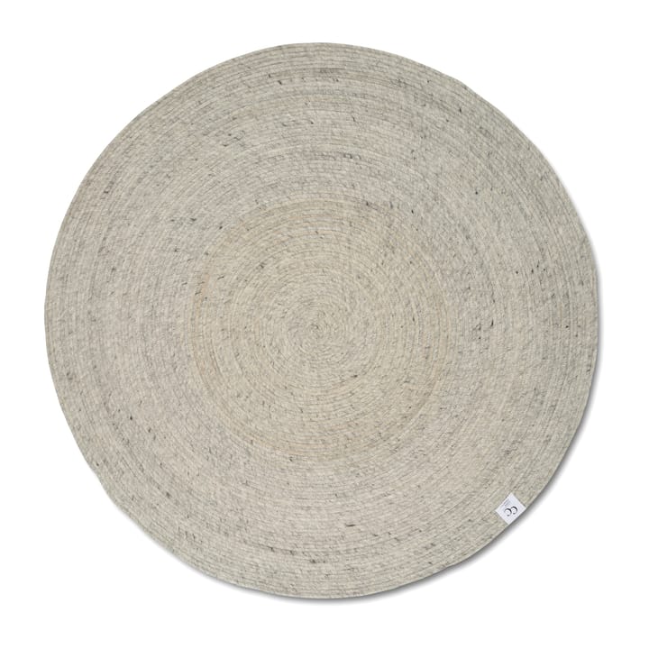 Merino ullteppe rund Ø160 cm, Concrete Classic Collection