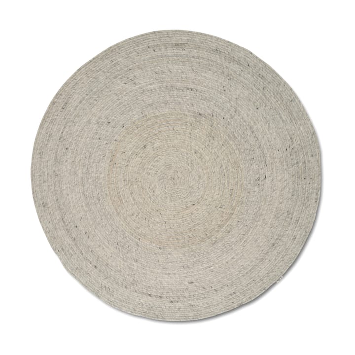 Merino ullteppe rund Ø240 cm - Concrete - Classic Collection