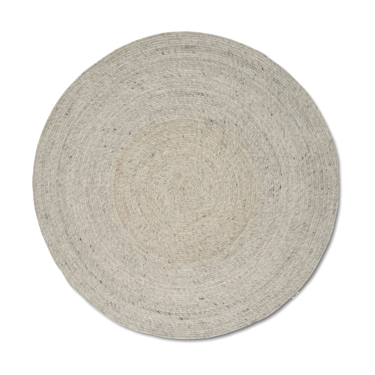 Classic Collection Merino ullteppe rund Ø240 cm Concrete