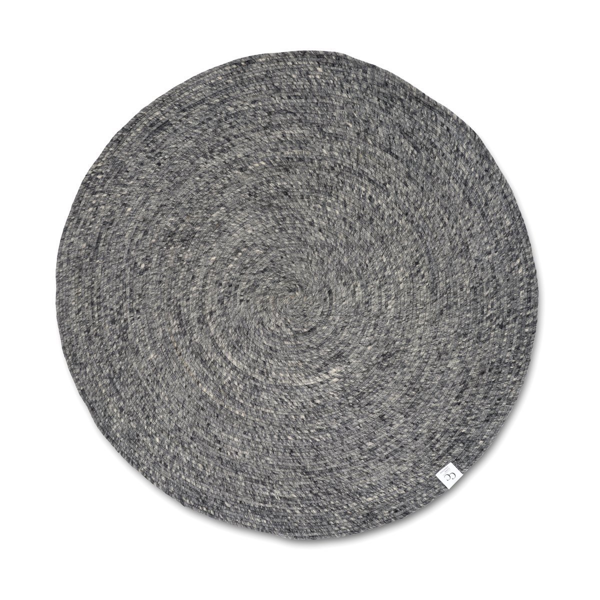 Classic Collection Merino ullteppe rund Ø240 cm Granit